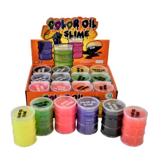Color oil slime