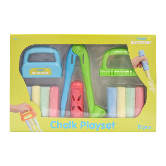 Happy Summer Kridtlegesæt 12 Dele
