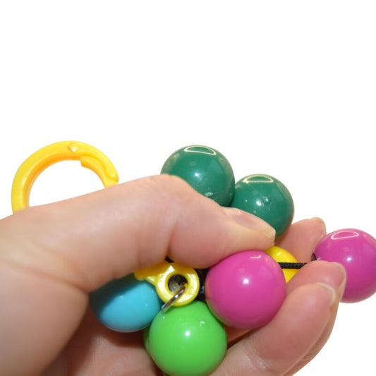 Sansebold Atom 5 cm Nøglering CDU