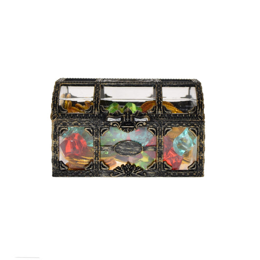 Skattekiste med Guld og Diamanter