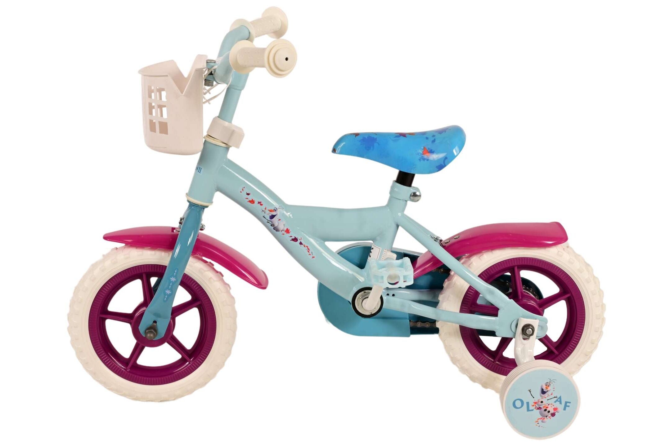 Disney Frozen 2 børnecykel - piger - 10" - blå/lilla - 2-3år
