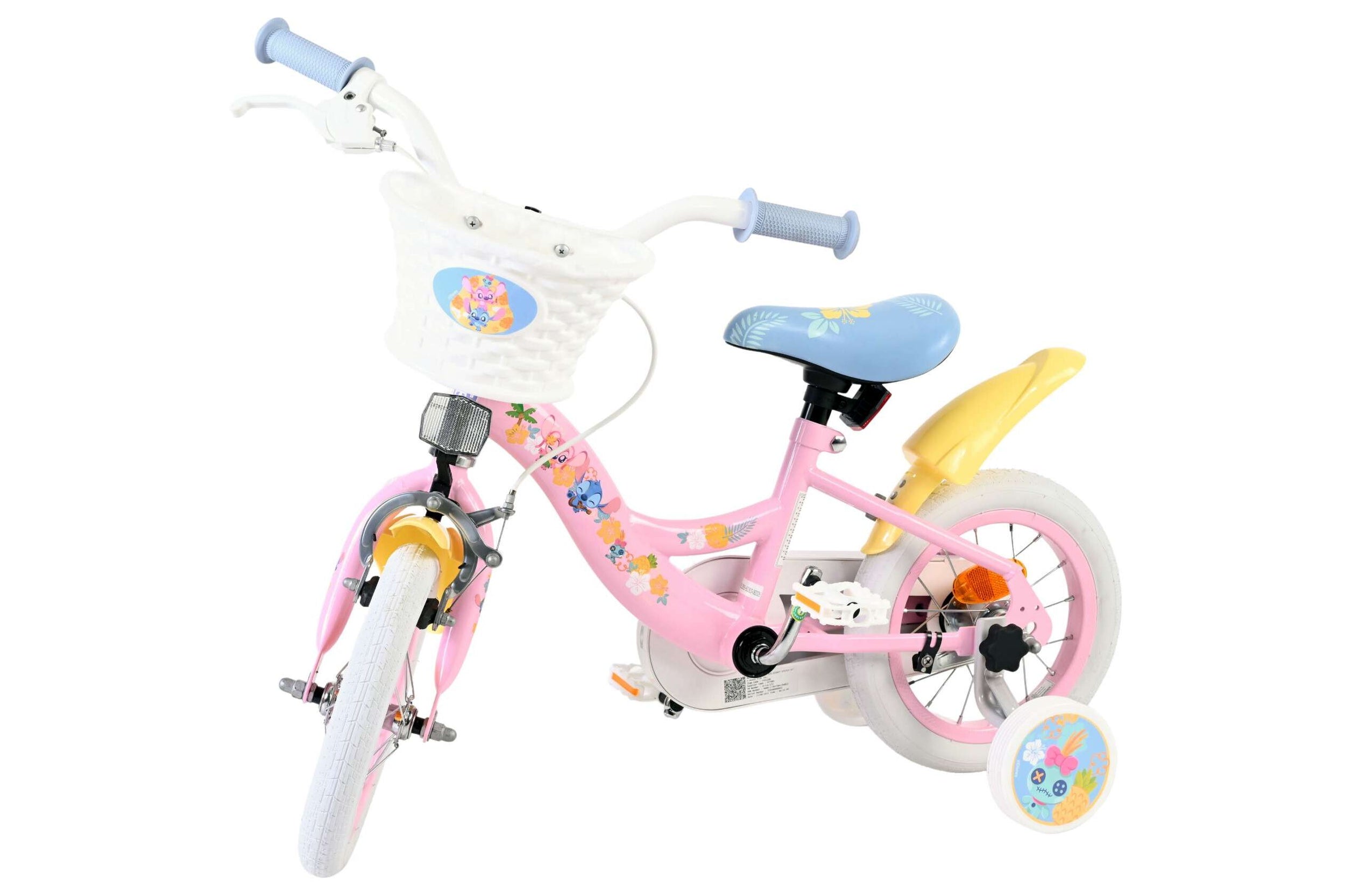 Disney Stitch Børnecykel - Piger - 12" - Lyserød
