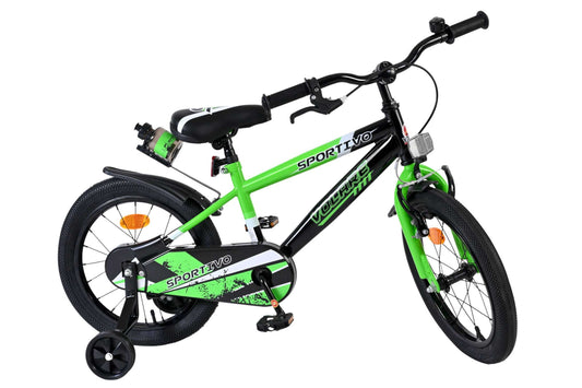 Volare Sportivo Børnecykel - drenge - 16 tommer - Grøn