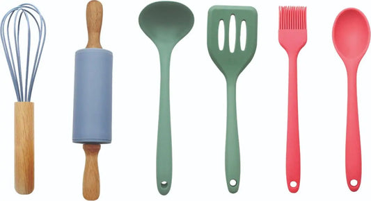 Sobczyk Junior - Rigtige Køkkenredskaber - Sæt Til Børn - 6 Dele