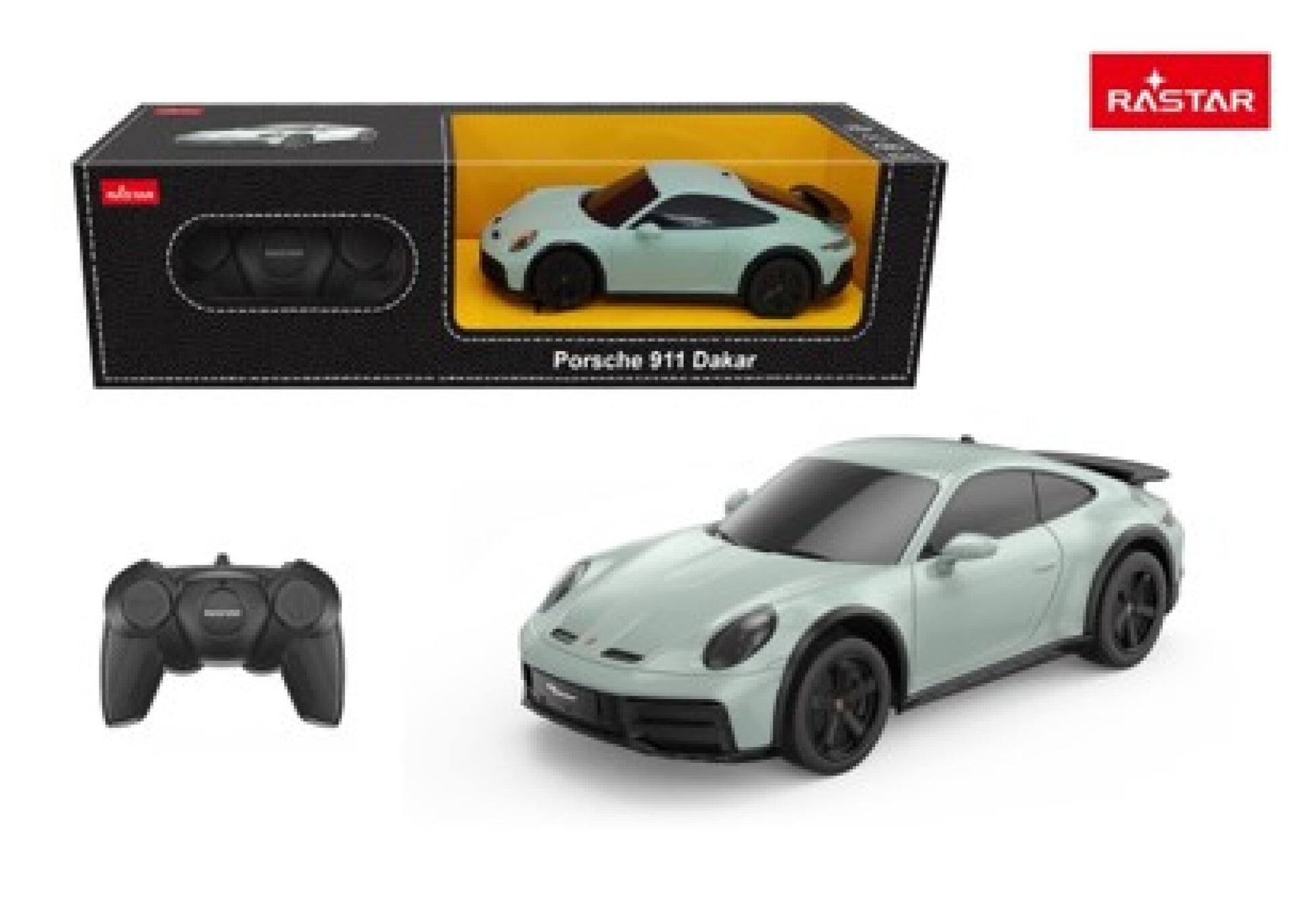 Rastar R/C 1:24 Porsche 911 Dakar Shade Green