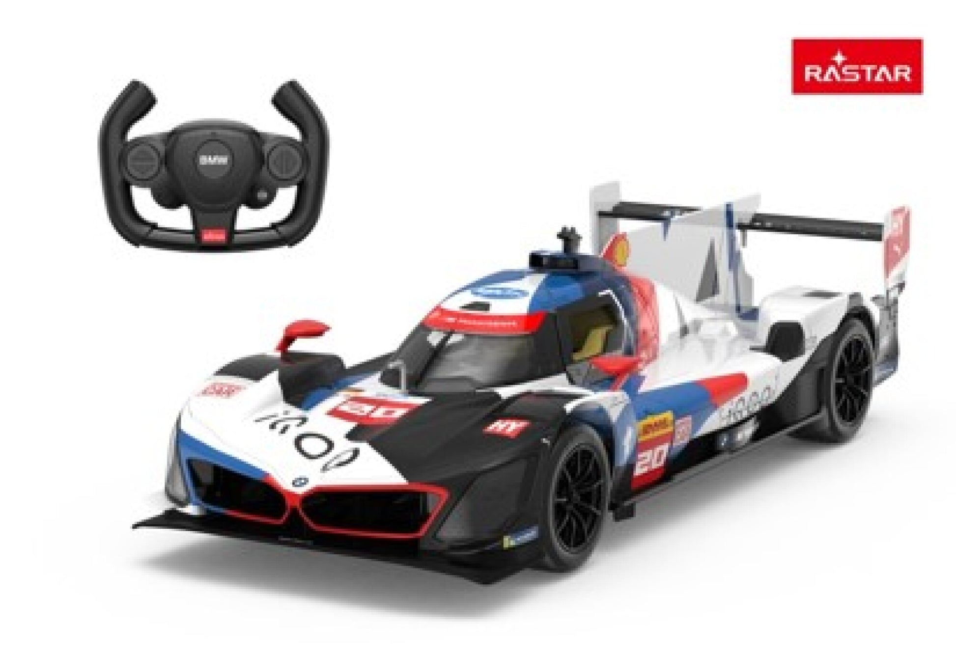 Rastar R/C 1:14 BMW V8 LMDH Hvid