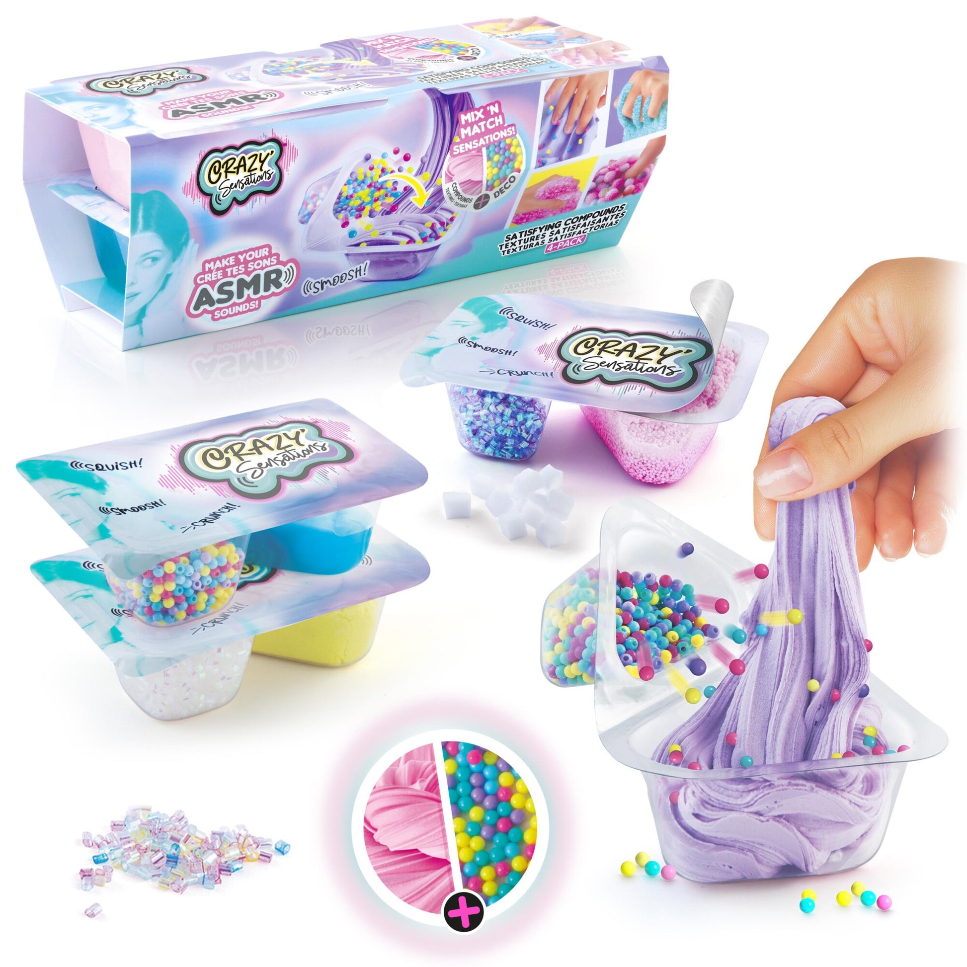 Crazy Sensations Satisfying Compound Kit 4-pak