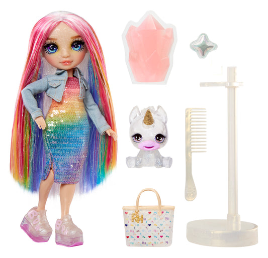 Rainbow Klassisk Fashiondukke - Amaya (regnbue)