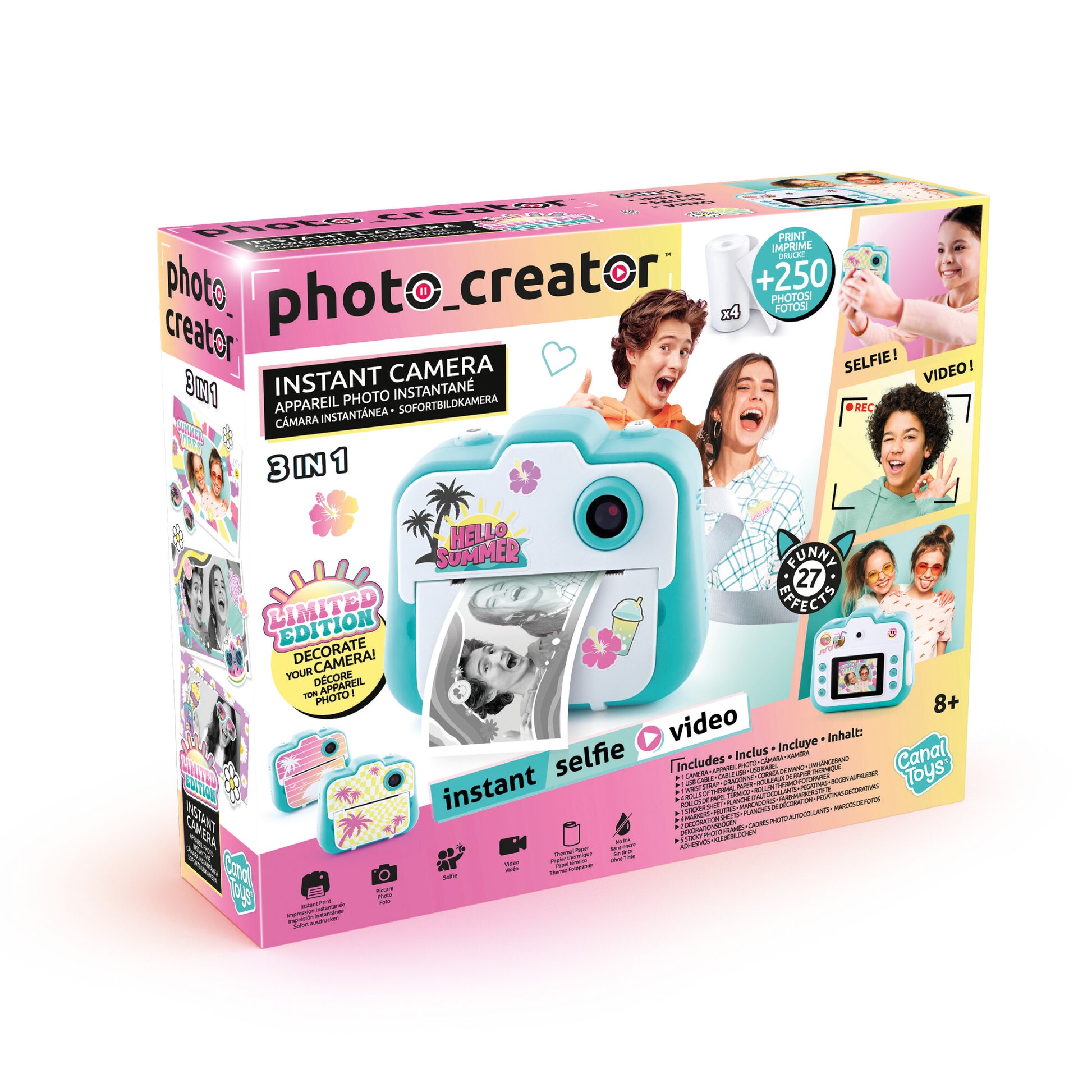 Studio Creator Photo Creator Instant Kamera Sommerudgave