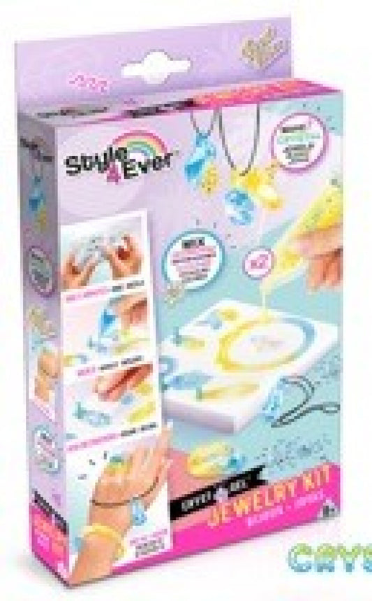 Style 4 Ever Crystal Gel Mini Smykkekit