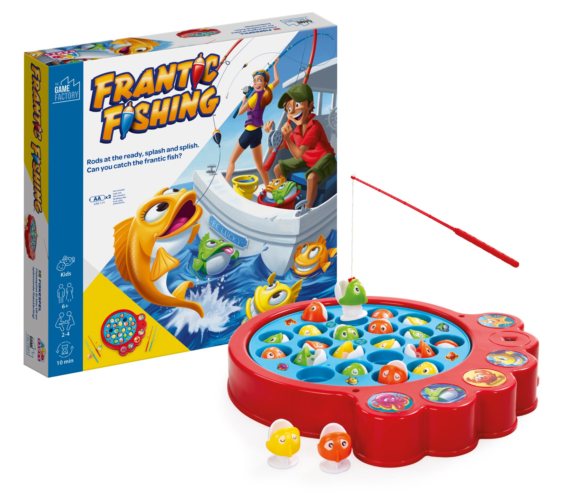 The Game Factory Frantic Fishing - Fiskespil