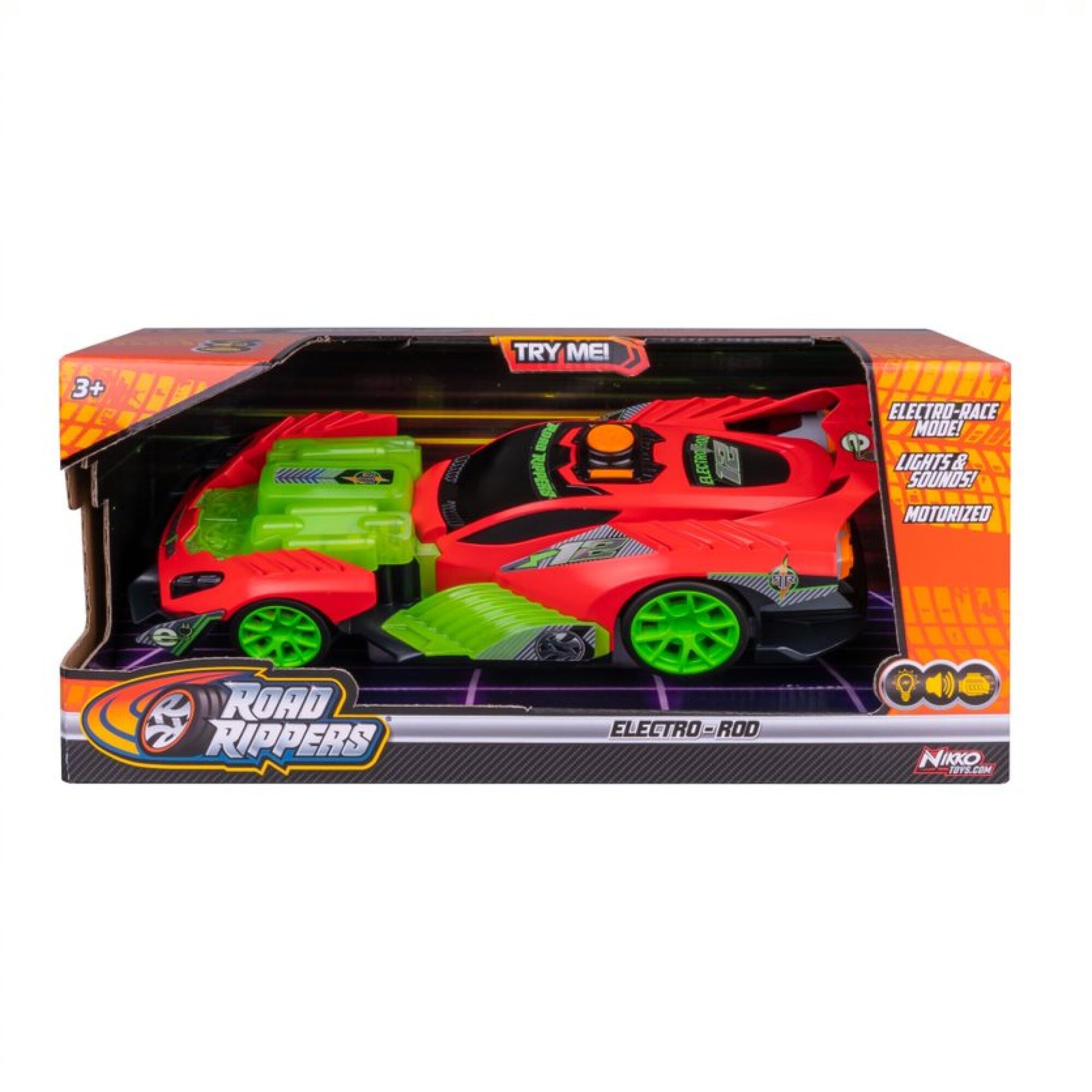 Road Rippers Electro-Rod 30 cm - 2 varianter