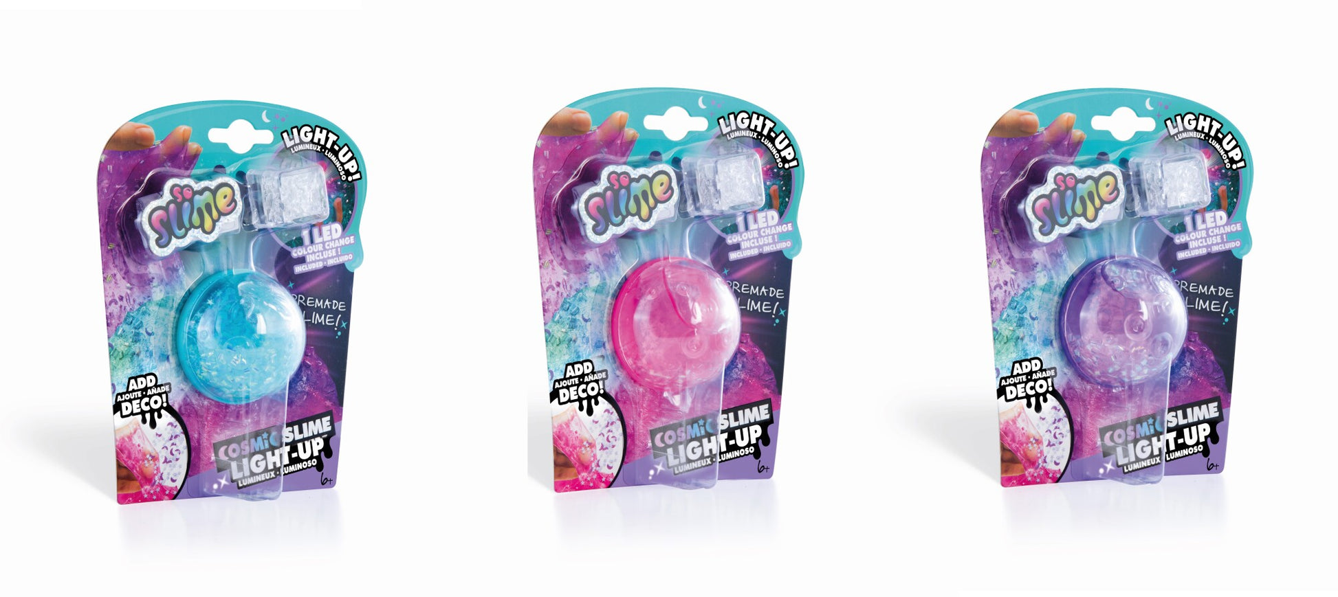 So Slime Lysende Kosmisk Crunch Slim 1-pak