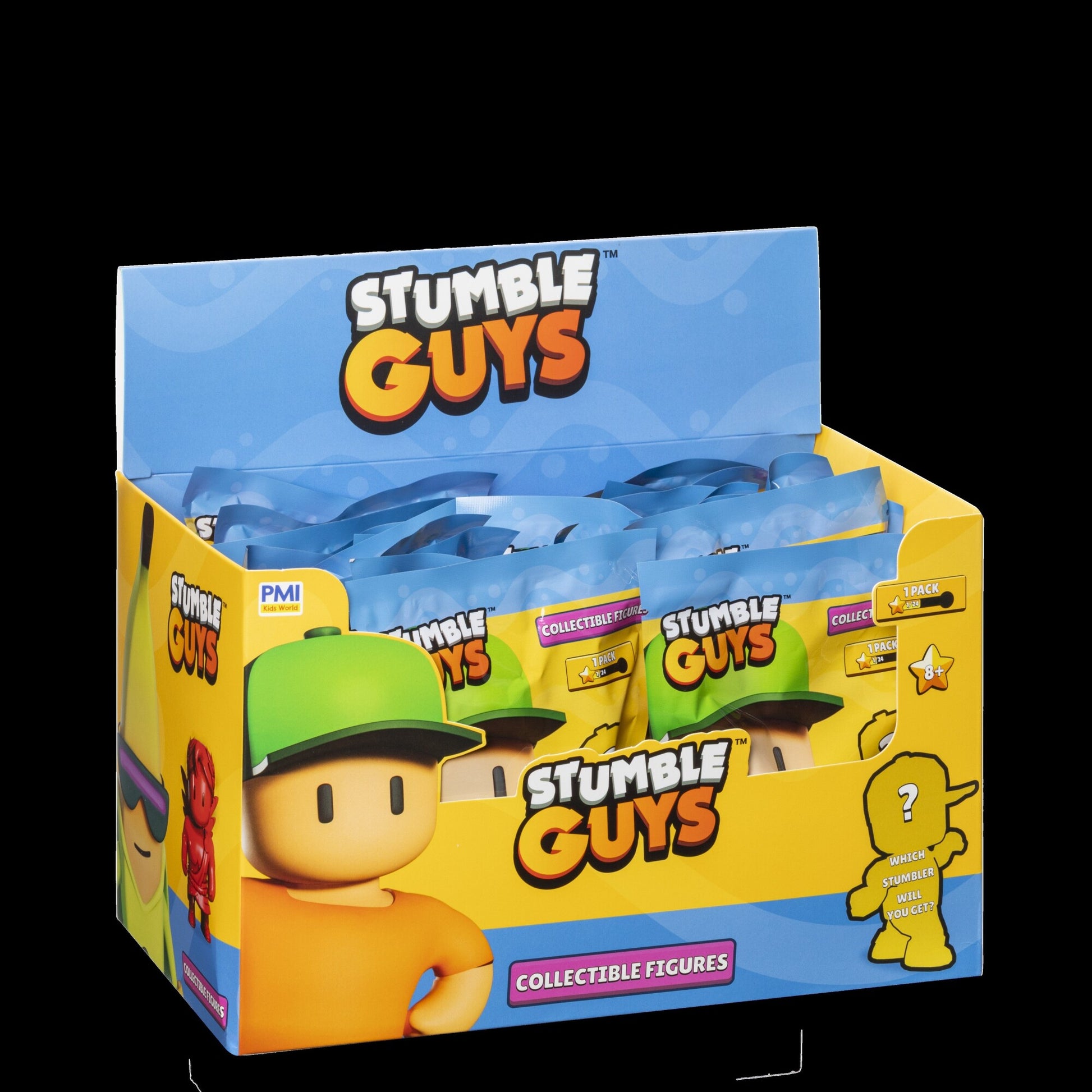 Stumble Guys S2 Figur Blind Foliepose 5,5 cm - flere varianter i CDU