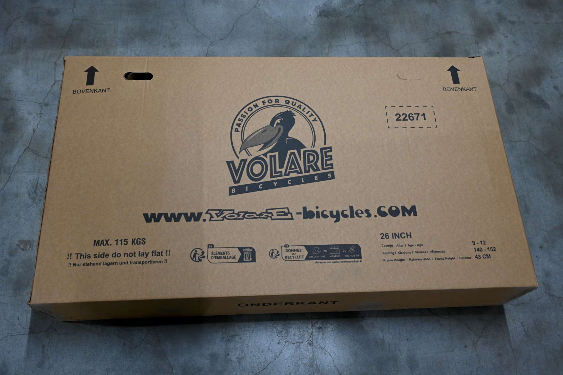 Volare Gradient børnecykel - Drenge - 26" - 7 gear - Prime Collection