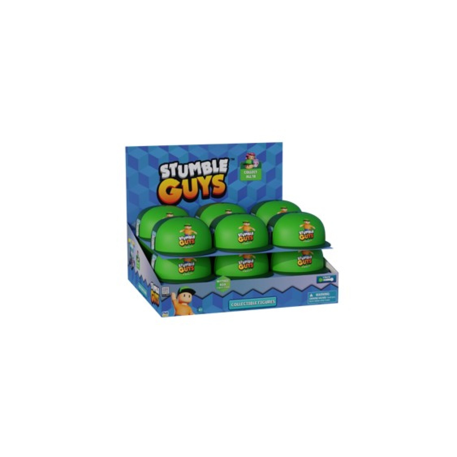 Stumble Guys S2 Mytisk Figur Blind Cap 5,5 cm 2-pak - flere varianter i CDU