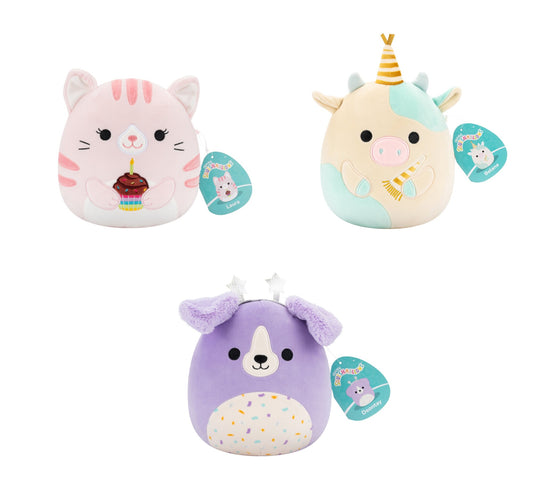 Squishmallows 19 cm P23 Celebration - flere varianter i CDU