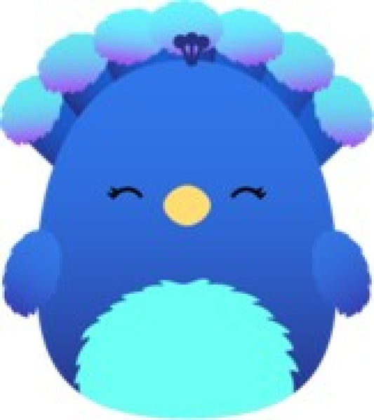 Squishmallows 40 cm P24  Priscilla Påfugl