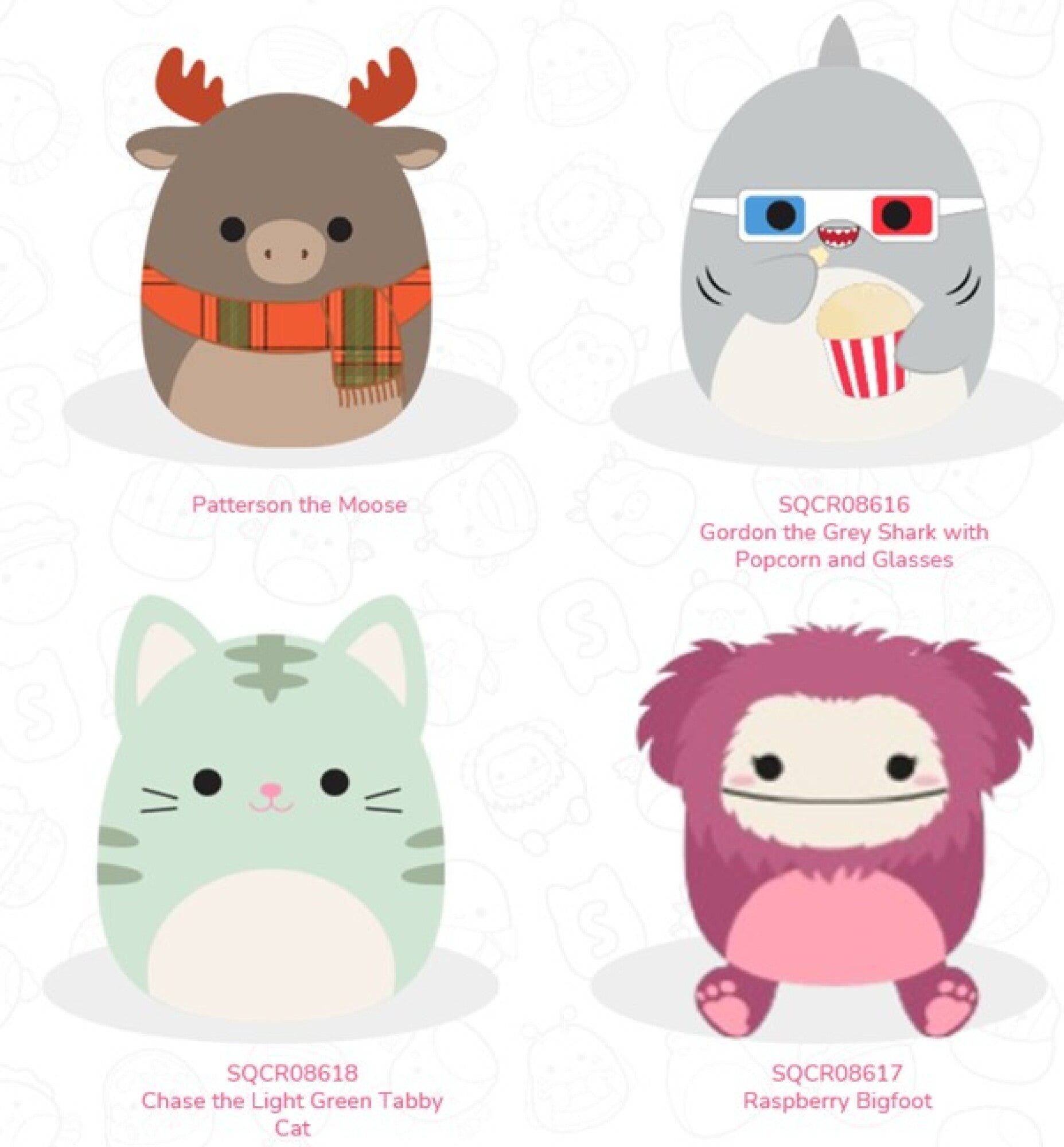 Squishmallows 40 cm P24 - flere varianter