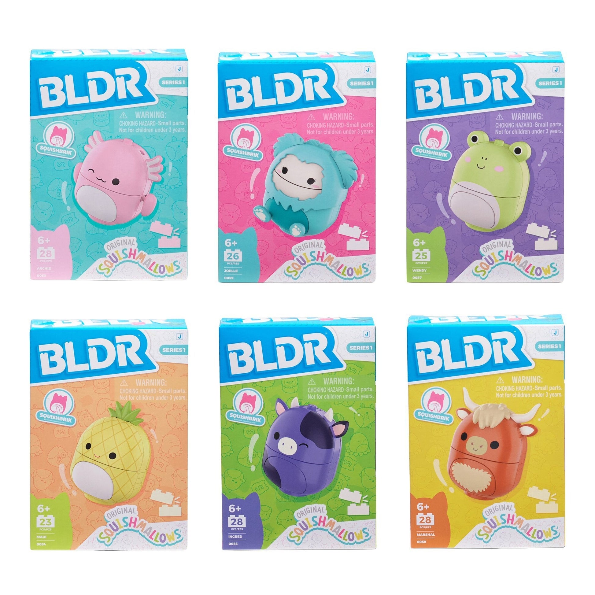 BLDR Squishmallows Byggesæt - flere varianter i CDU
