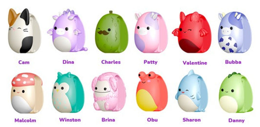 Fig Bands Squishmallows Mystery 2-Pak - flere varianter i CDU
