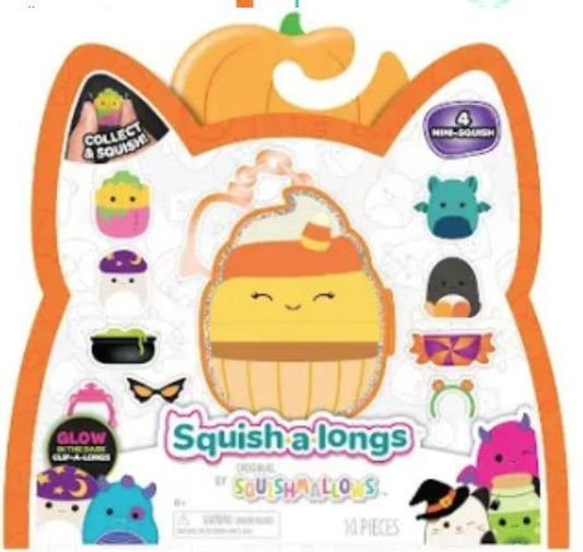 Squish-a-longs Halloween 4-pak - flere varianter