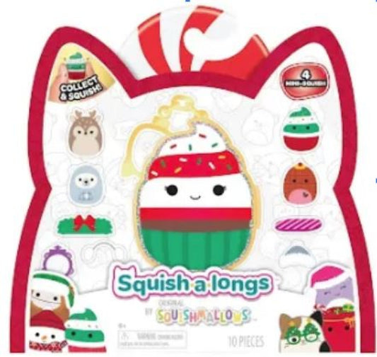 Squish-a-longs Holiday 4-pak - flere varianter