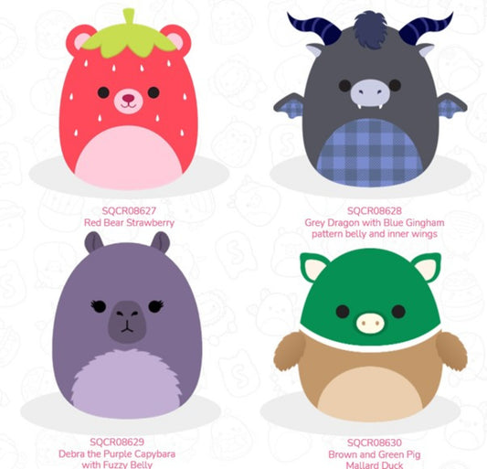 Squishmallows 40 cm P25 - flere varianter