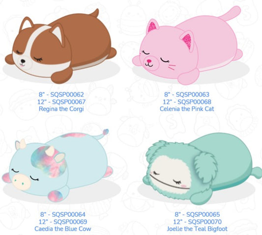 Squishmallows 20 cm Sleep A Mallows -flere varianter i CDU