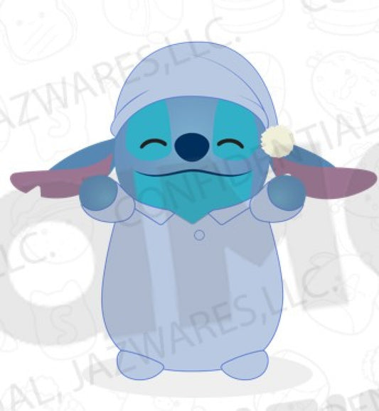 Squishmallows 25 cm HugMees Disney Stitch