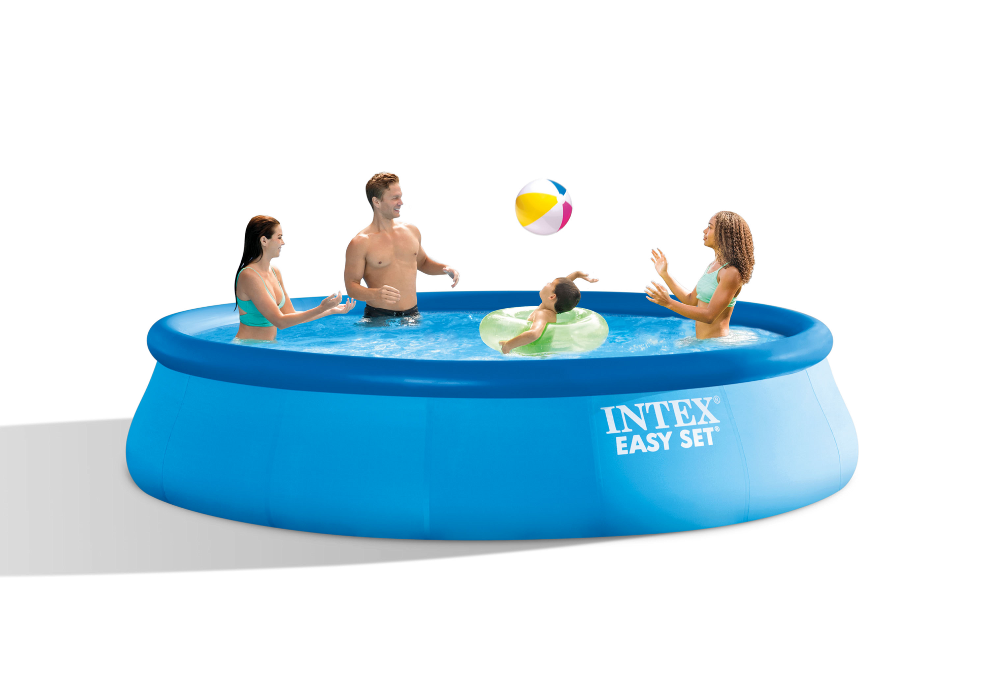 Intex Easy Set Pool Sæt, 14.141L, 457x122 cm, inkl. filterpumpe