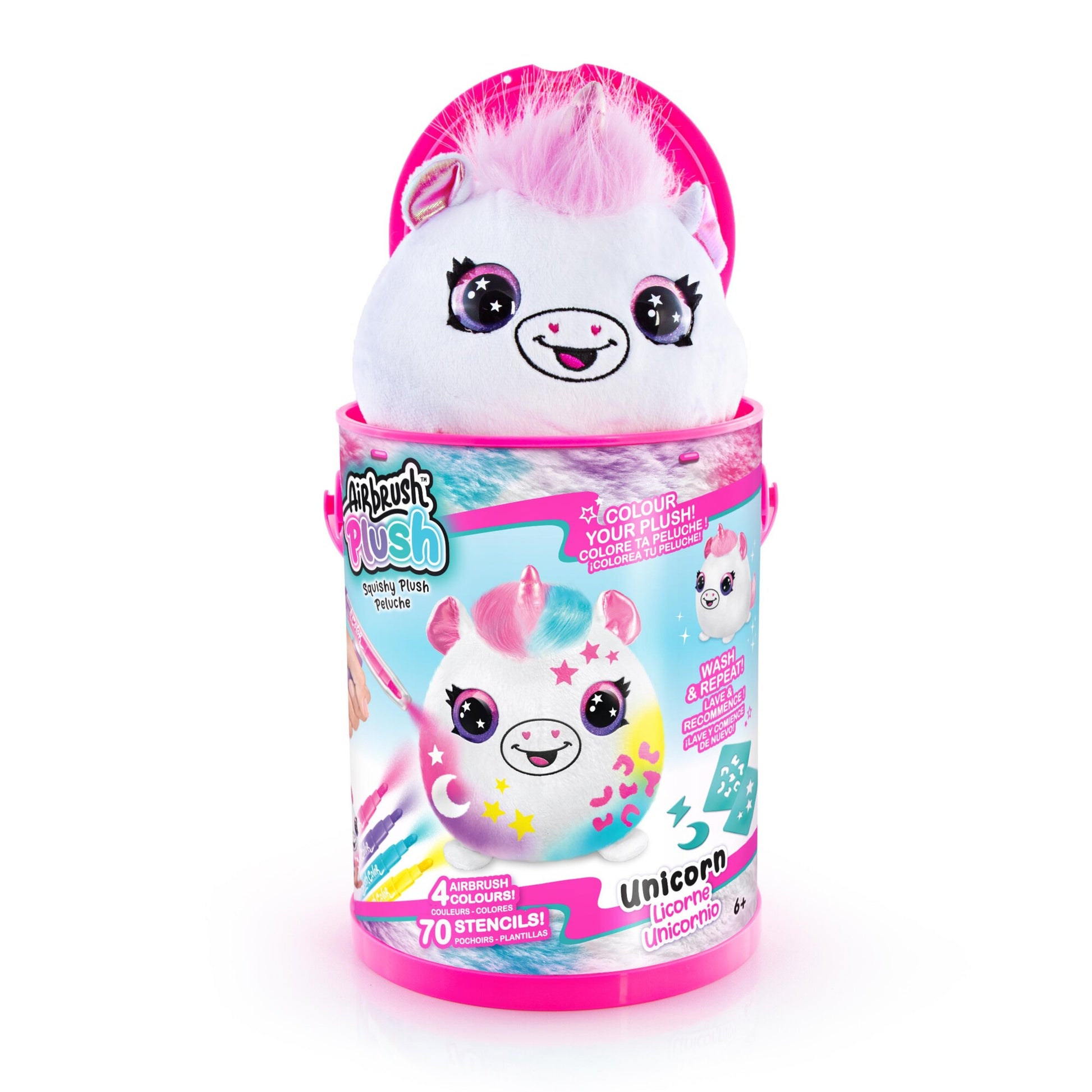 Airbrush Plush Blød Plys i Dåse