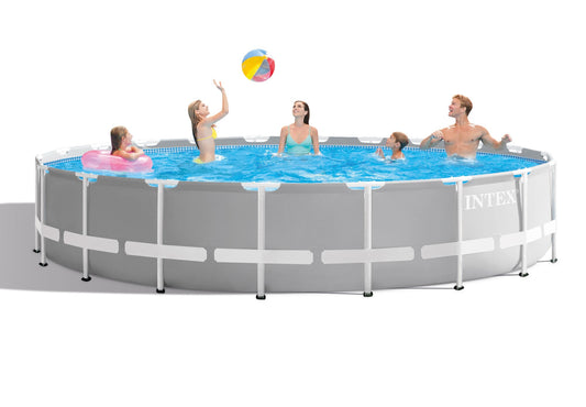 Intex Prism Frame Pool Sæt, 32.695L, 610x132cm