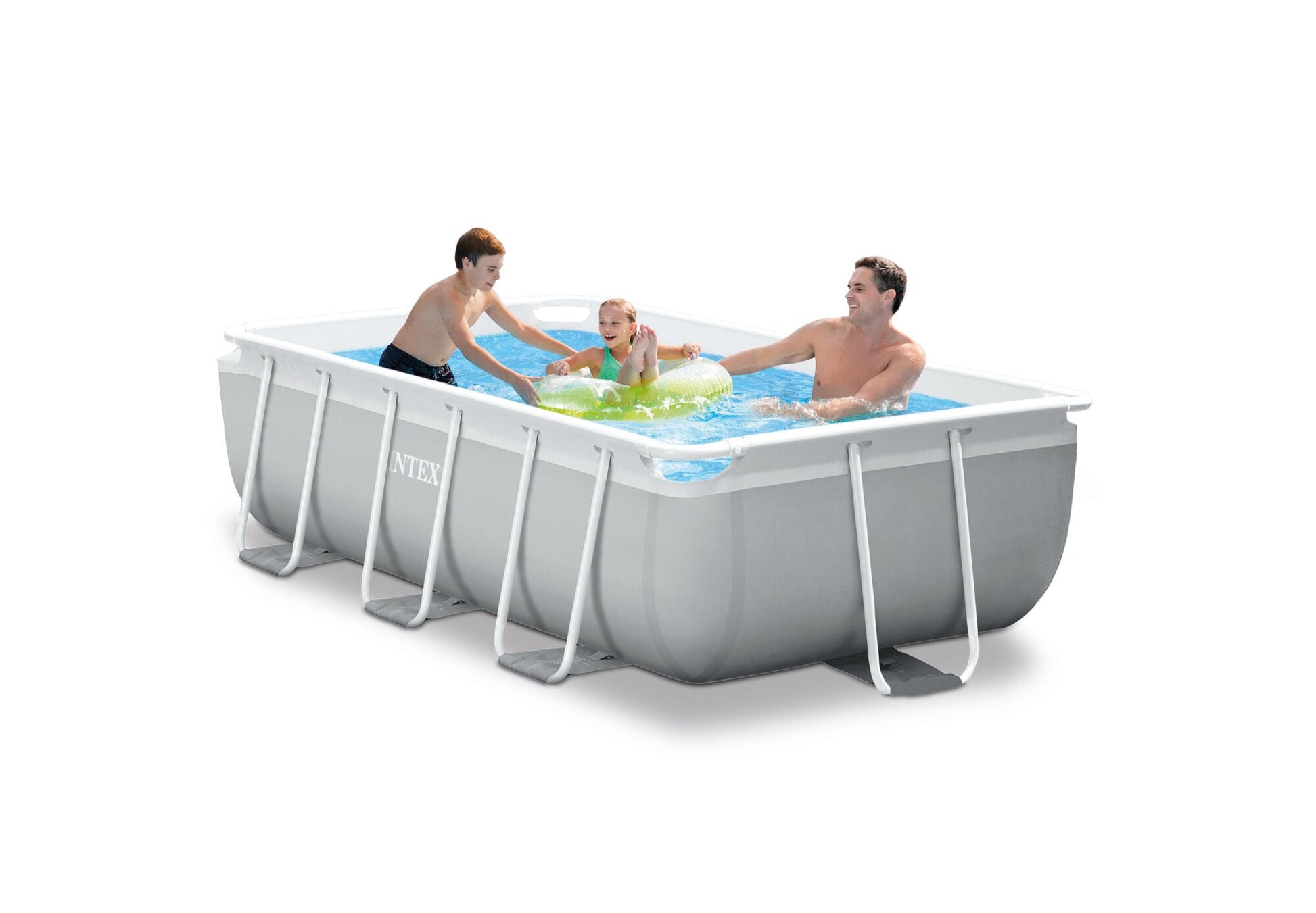 Intex Prism Frame Rektangulær Pool Sæt, 3539L, 300x175x80 cm