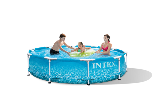 Intex Beachside Metal Frame Pool, 4.485L, 305x76 cm