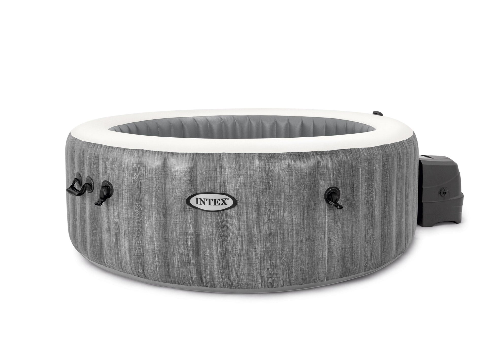 Intex PureSpa Greywood Deluxe Sæt, 795L,  196x71 cm