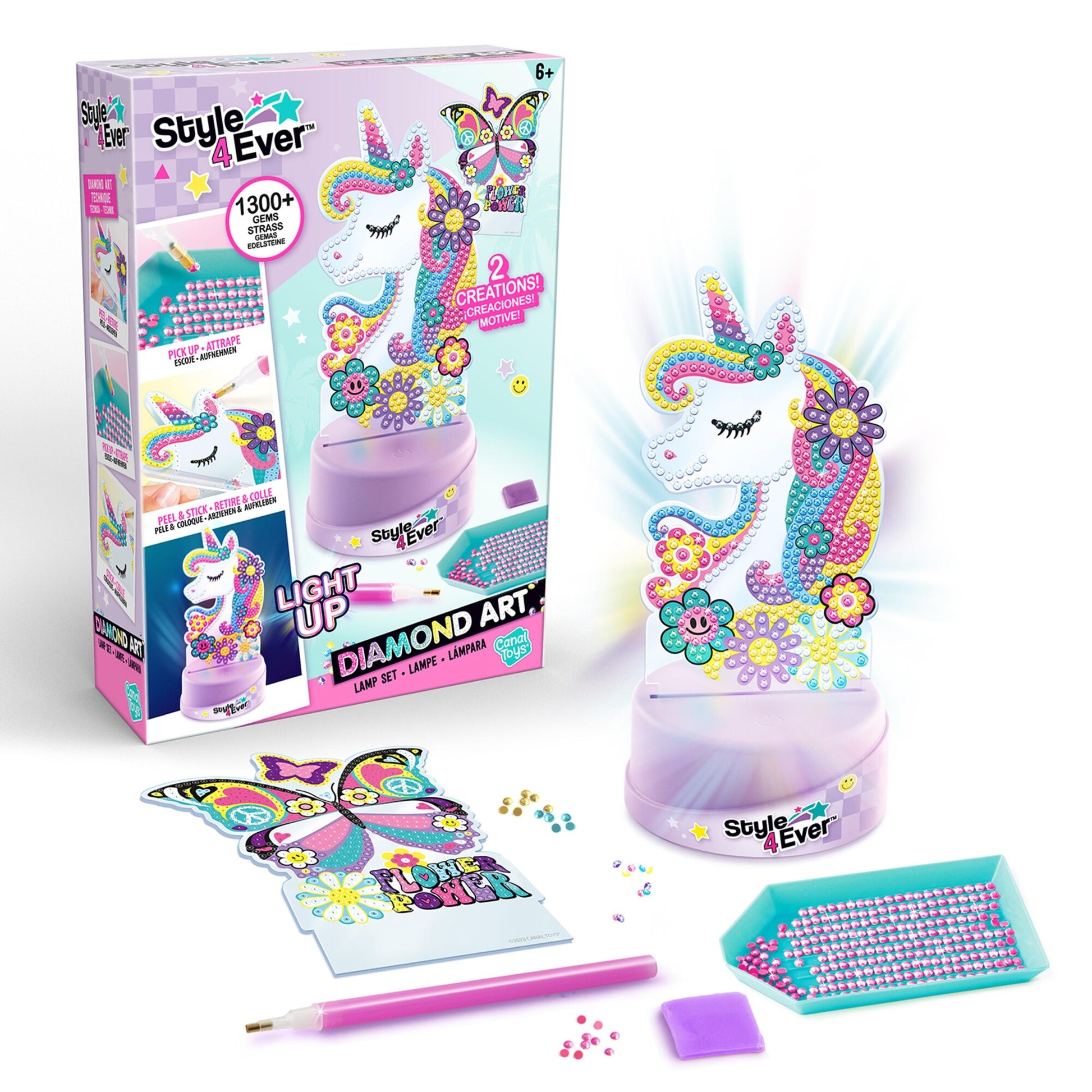 Style 4 Ever Diamond Art Lampesæt