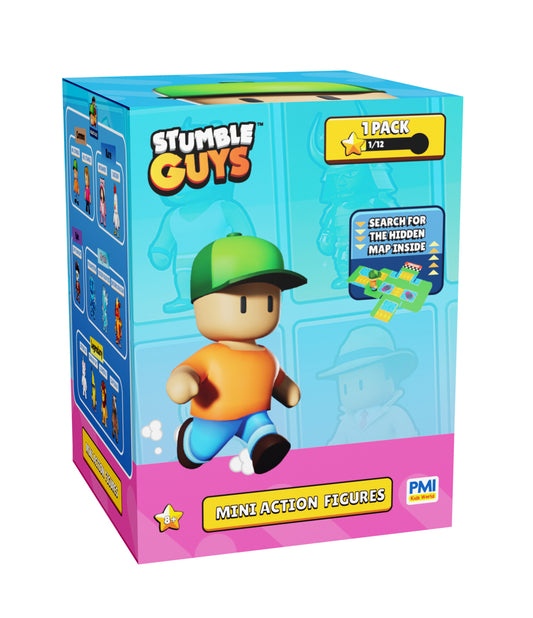 Stumble Guys Mini Actionfigur Blind Æske 7,5 cm - flere varianter i CDU