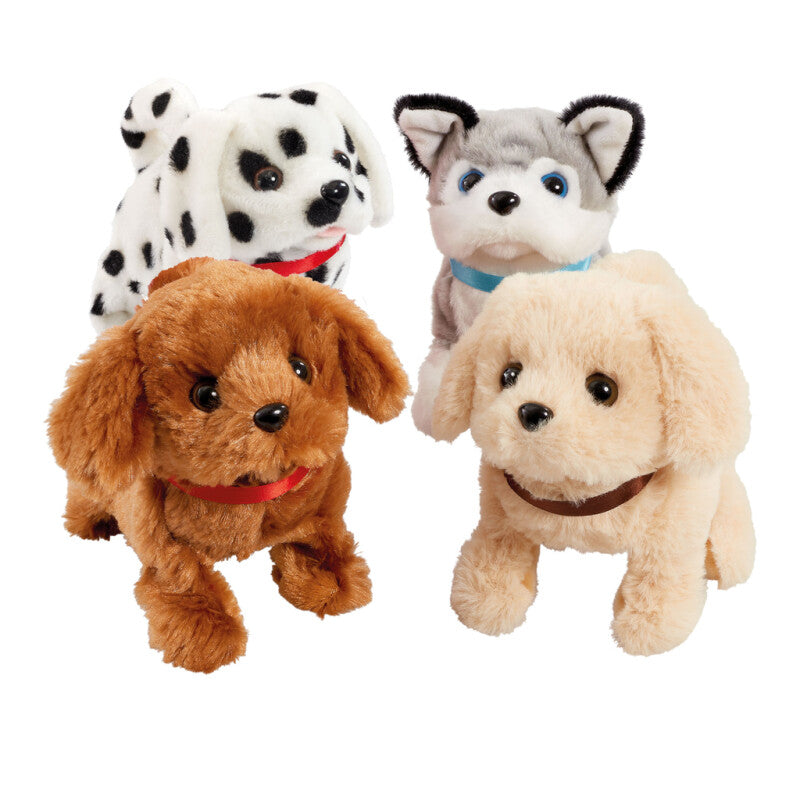 Happy Pets Playful Plyshundehvalpe 4 varianter