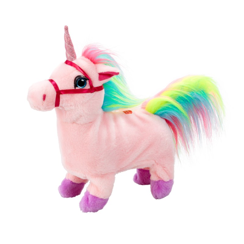 Happy Pets Gående Plysenhjørning