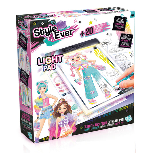 Style 4 Ever Fashion Designer Pad med Lys