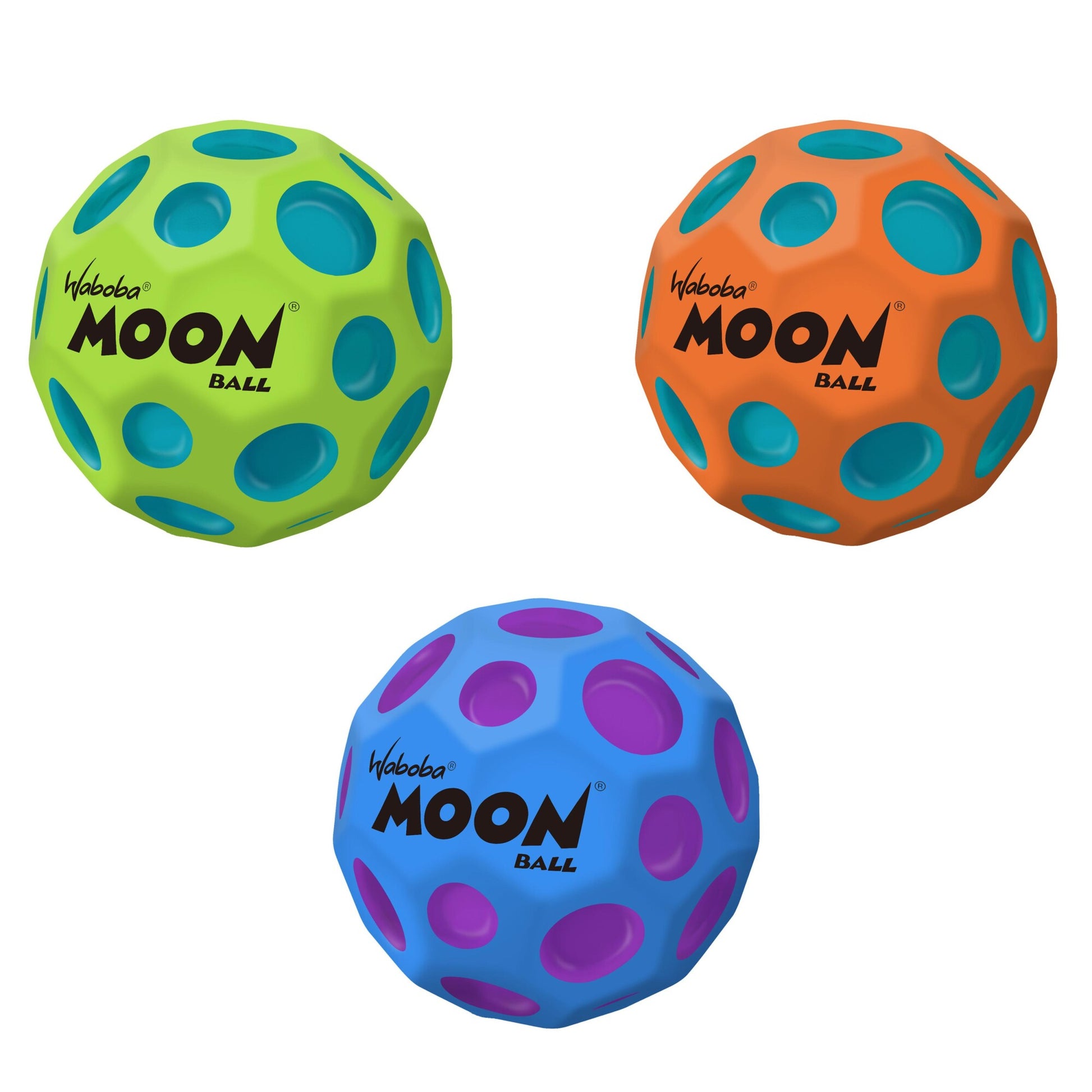 Waboba Martian Moon Ball - 3 varianter CDU