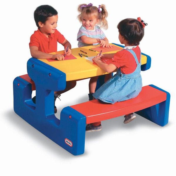 Little Tikes Junior Picnicbord - Primærfarver