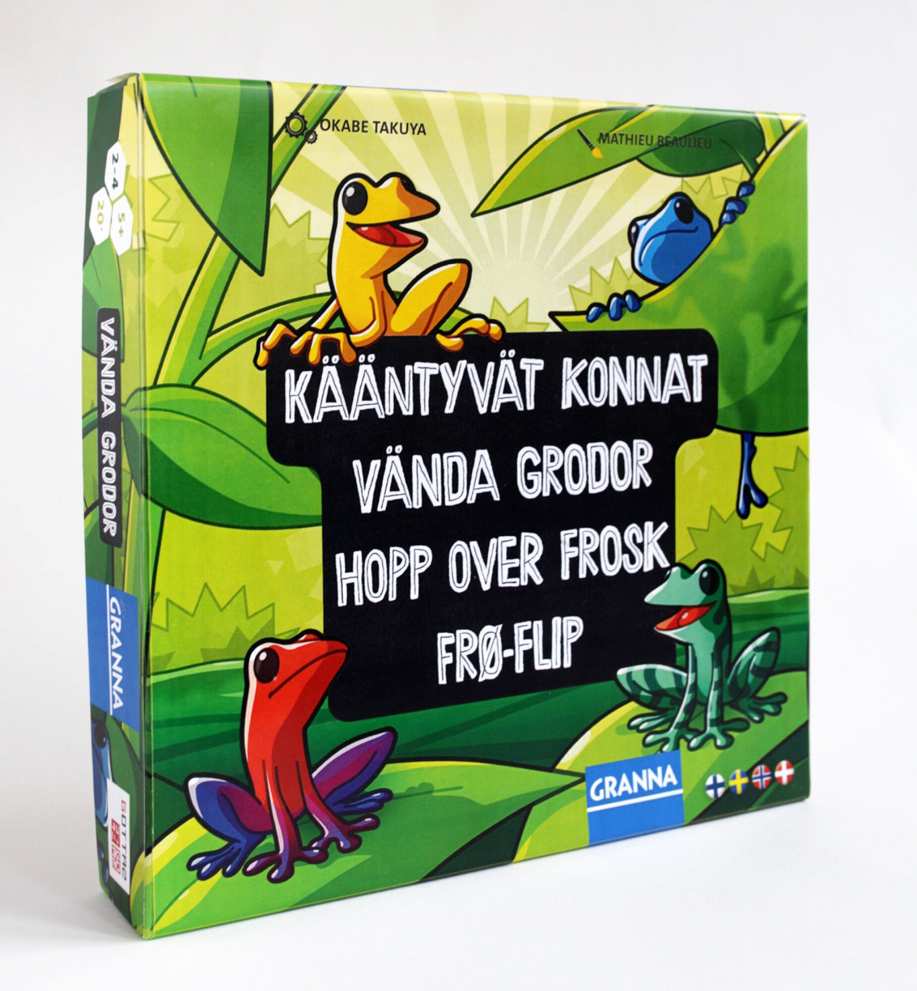 Flipover Frog Spil