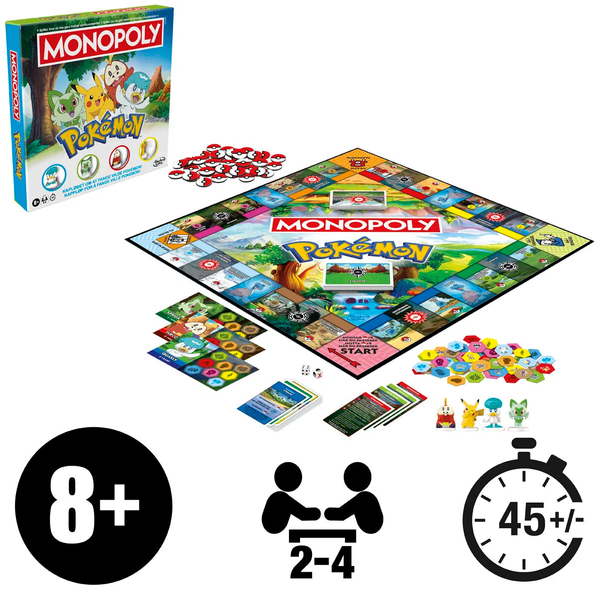 Monopoly Pokemon DK/NO