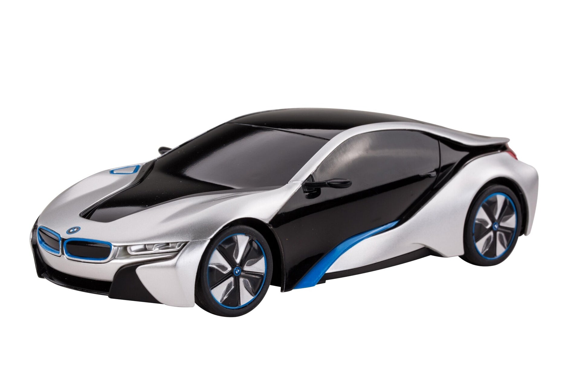 Rastar R/C 1:24 BMW I8 Sølvfarvet