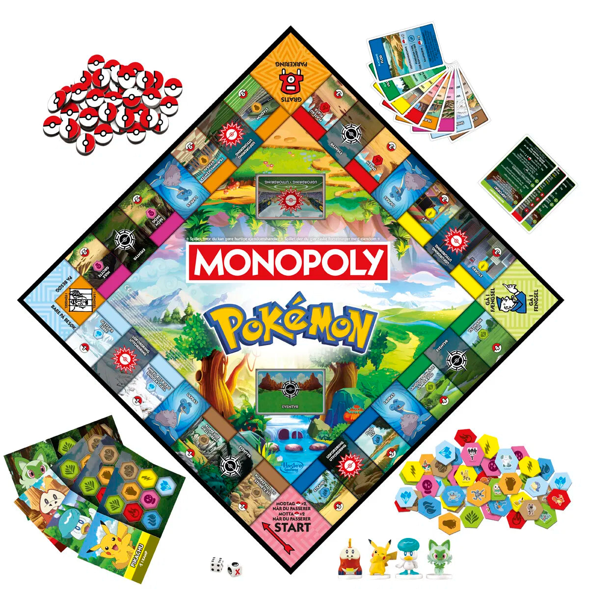 Monopoly Pokemon DK/NO
