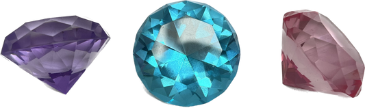 Diamant i Gaveæske 4 cm - 3 varianter