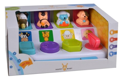 Happy Baby Pop Up Bondegårdsdyr