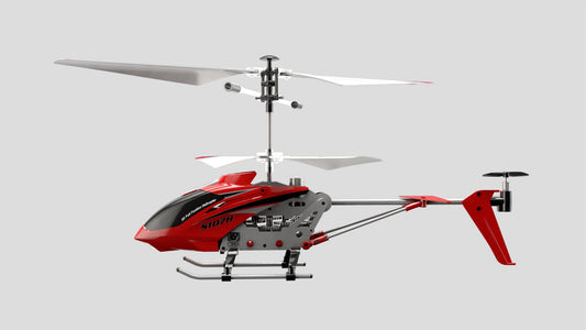 Syma R/C S107H Helikopter 23 cm Rød